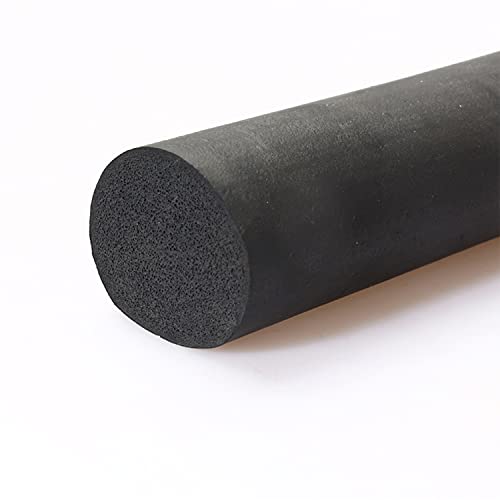 AMIMI Schuimende Rubber Seal Strip Roll Zwarte Ronde Vorm Spons Schuim Rubber Sterke Collision en Krasbestendigheid… - Image 7