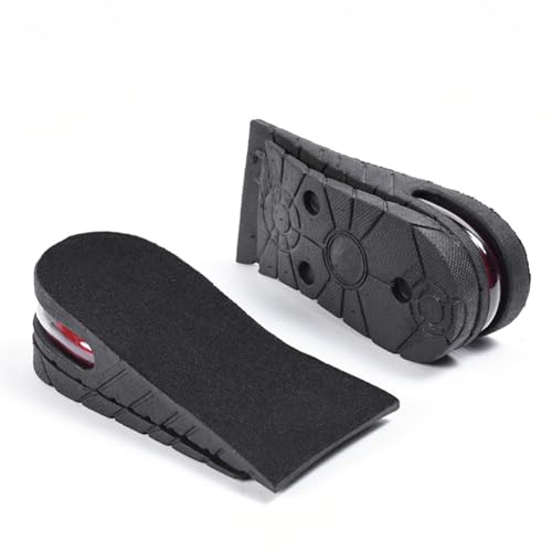 Image of Height Increase Insoles 2 Layers, 1.2 to 1.8 Inches, Universal Non-Slip Air Up Shoe Lifts Half Shoe Inserts, Variable Height Increasing Taller Shoes with Air Cushion for Women and Men, 1 Pair