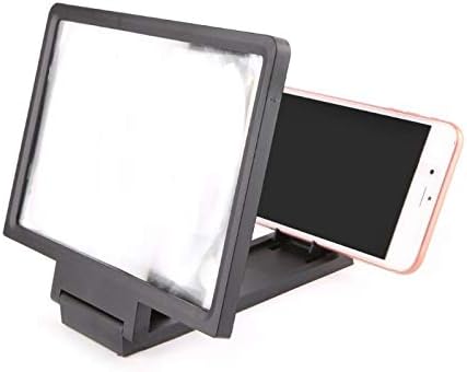 スクリーン拡大鏡， 3D携帯電話拡大鏡スタンド、ビデオ折りたたみ画面用、拡大された目の保護ホルダー