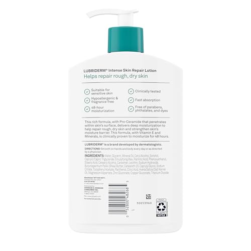 Lubriderm 507258 Intense Dry Skin Repair Lotion + Pro-Ceramide thumb #7