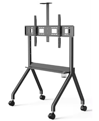 Soporte móvil ajustable para TV 55-120 pulgadas con ruedas miniatura 1