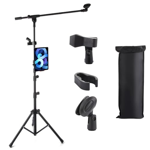 DAJAVE support de micro trépied pliable pour chant de performance
