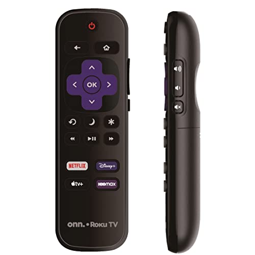 Image of OEM Replacement Remote Control Compatible with All ONN. Roku TV Smart 4K Ultra HDTV 【Not for Roku Stick and Roku Box】 (Netflix /Disney Plus /Apple TV+ /HBO Max)