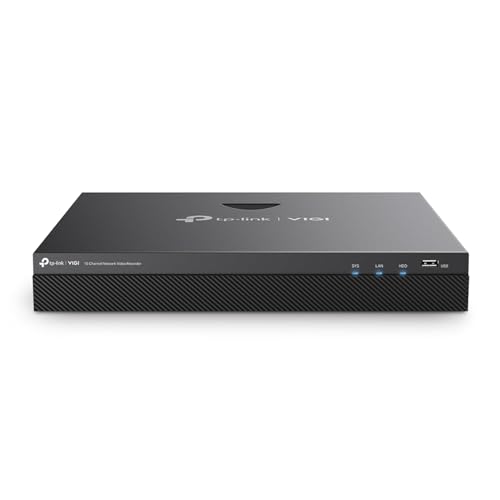 Image of VIGI NVR2016H 16 Channel Network Video Recorder, 4K HDMI, 16MP, H.265+, Plug and Play, Two-Way Audio, Remote Monitoring