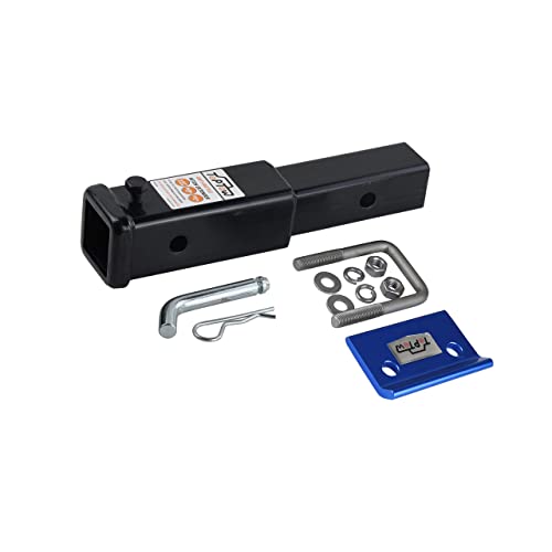 TOPTOW Hitch Extender, Fits for 2 inch Receiver, 8.5 inch Extension