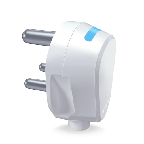 Image of Anchor by Panasonic Plug Top 6A, 3 Pin, ISI Certified with LED Indicator, Ideal for Daily Use Appliances - White (Pack of 4)