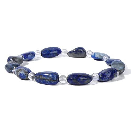 Bracelet fluorite 19 cm solution bijoux en pierre naturelle agates quartz - 3