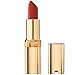 L'Oréal Paris Makeup Colour Riche Original Creamy, Hydrating Satin Lipstick, 303 Blazing Lava, 0.13 oz.