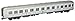 MÃ¤rklin 43898 Classic Model Railway Passenger car 1st/2nd Class, silverlings, Track H0