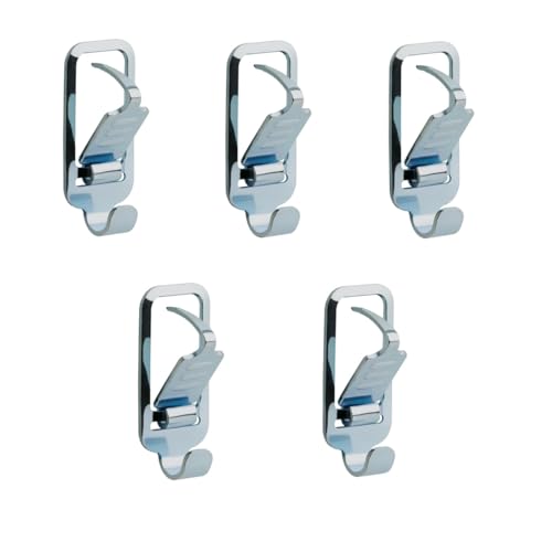 Image of Rocky Mountain Goods All-in-One Picture Hangers - 5 Pack, Zinc Plated, No Tools Required, Easy Installation for Art, Photos, and Wall Decor - Holds Up to 7.5 lbs