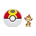 Pokémon Clip ‘N’ Go Chimchar and Repeat Ball - Includes 2-Inch Battle Figure and Repeat Ball Accessory
