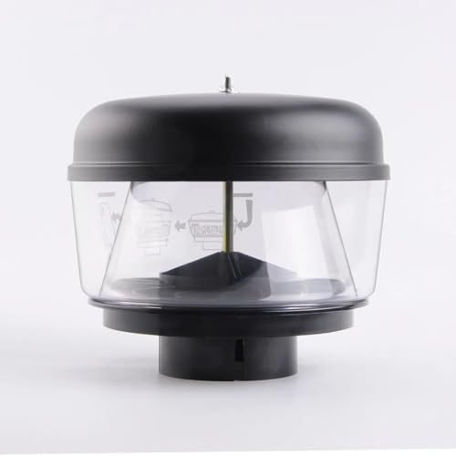 WoodHW 1PC Universal Black Snorkel Head Pre Cleaner Sand Cup Replacement 3.35 inch Inlet