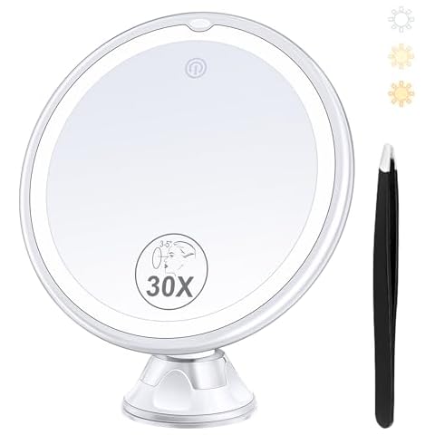 Miroir MIYADIVA 30X avec lumière Cover