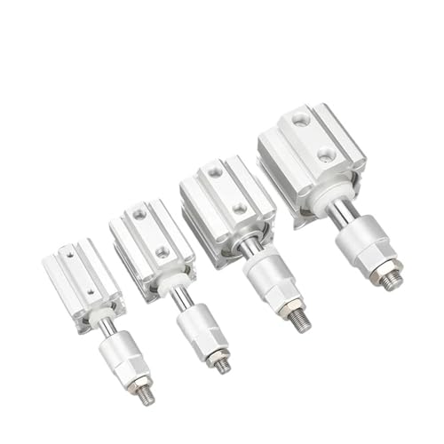 Cilindro neumático SDAJ para automatización de carrera ajustable de 25mm