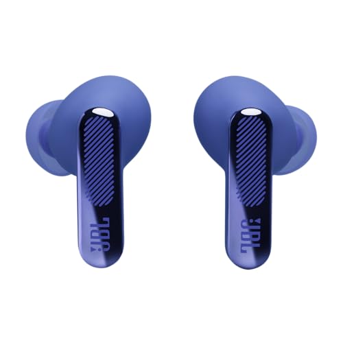 Image of JBL New Live Beam 4 TWS with Smart Charging Case, Hi-Res Audio, True Adaptive Noise Cancelling 2.0, 6-Mic Perfect Calls 2.0, Personi-Fi 3.0, BT 6.0, LE Audio,Auracast, Up to 48H Playtime, IP55, Blue