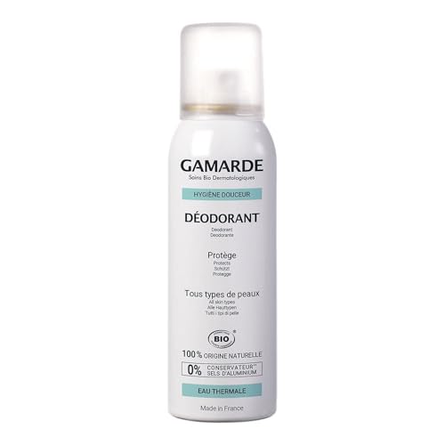 Déodorant spray Gamarde efficace contre les odeurs avec sa formule bio 100 ml