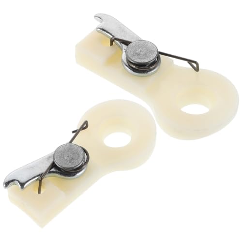 Soporte para Manivela Parasol de Metal y Plástico Resistente en Beige (2 piezas)