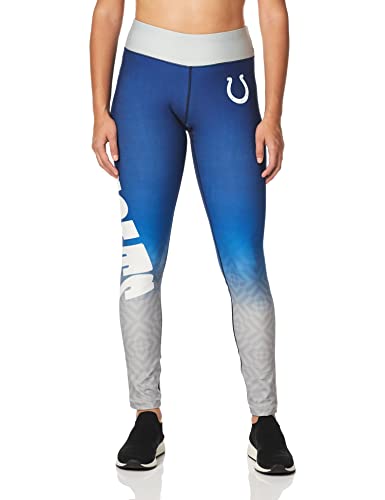 Indianapolis Colts Gradient Print Legging - Womens Medium