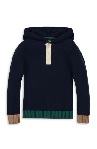 Image of Hope & Henry Boys' Hooded Pullover Sweater