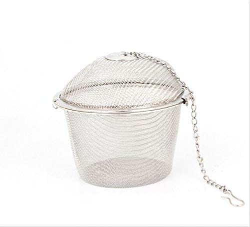 Tea ball spice strainer mesh infuser filter stainless steel herbal