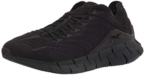 Reebok Unisex Zig Kinetica II Sneaker, Black, 10.5 US Men