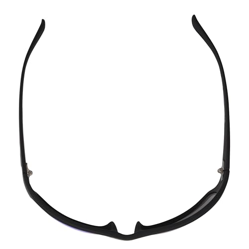 Image of Panama Jack x Foster Grant Matte Black Wrap Polarized Sunglasses