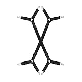 Facile à appliquer : cette fixation de drap polyvalente est idéale pour tous les types de draps, matelas, nappes, housses de planche à repasser et housses de canapé. Elle restera toujours au bon endroit pour vous faciliter la vie.