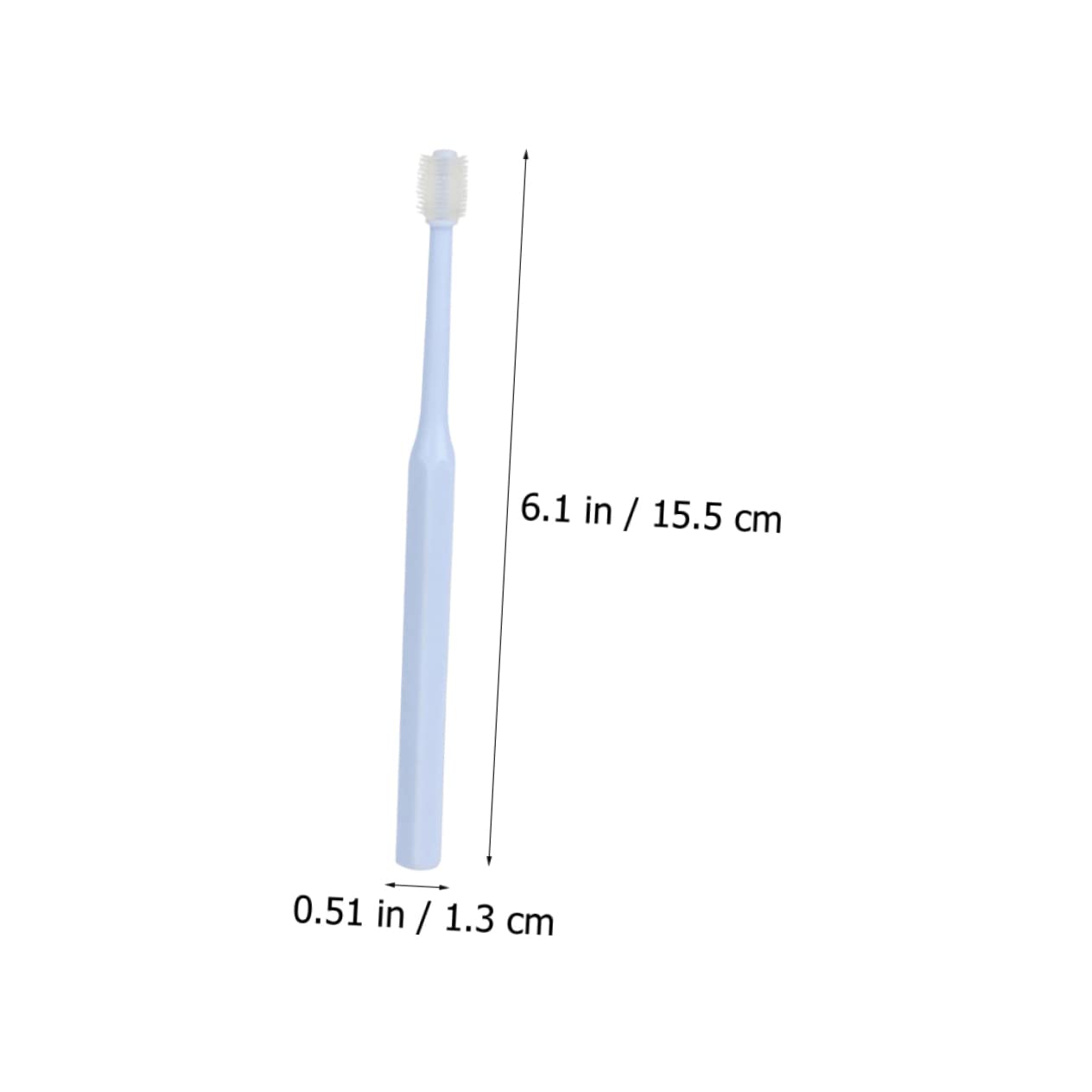 YARNOW Lot De 3 Brosses À Dents Pour Animaux De Compagnie Kit De Soins Pour Animaux De Compagnie Brosses À Dents À Poils Souples Pour Chiens Et Chats Portables 4 Pièces X 3