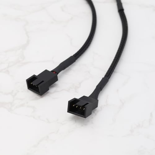 Cable Adaptador PWM 3pcs 4-Pin para Ventilador 15cm miniatura 5