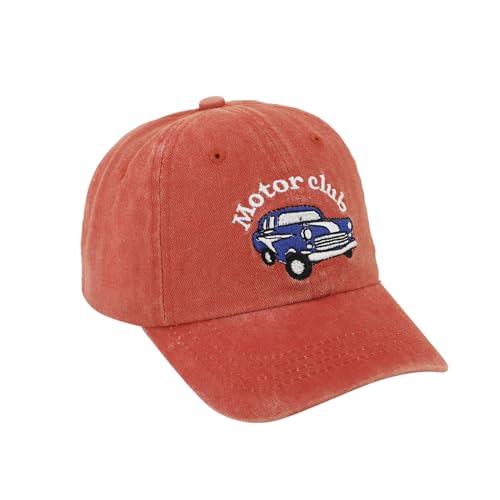 Toddler Boys Girls Sun Hat Cute Cartoon Car Letter Embroidered Baby Baseball Caps Kids Spring Summer Hats