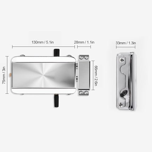 Serrure de porte électronique Bluetooth en acier inoxydable avec télécommande, lot de 4