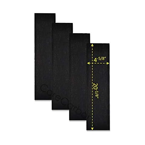 CoreCarbon 4-Pack Exact Fitment Pre-Filter Designed to Fit Honeywell True HEPA Tower Air Purifier Models HPA030 & HPA030B Cover
