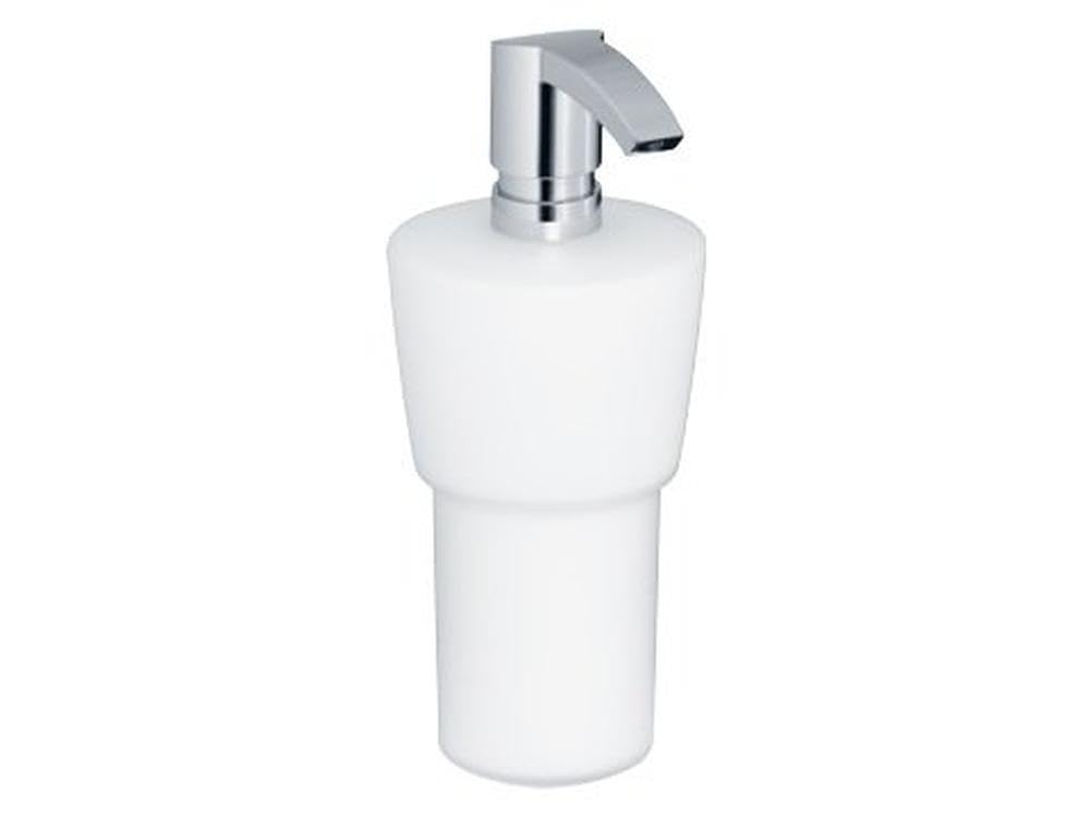 Keuco 02753019000 City.2 Lotionspender Echtkristallglas mattiert mit Pumpe ohne Halter, ca. 250ml, Matt
