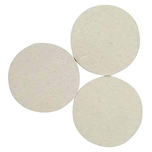 Image of DIY Crafts Felt Pad Only For Your Kit Universal Drill Nut Polishing Car Motorbike Care Gross Wax Polishing Buffing Car Polishing Buffer Drill Adapter Connector Drill (1x, 4 inchinch Felt Pads Only)