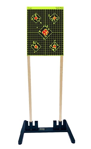Splatterburst Targets - Multi - Width Polymer Target Stand - Excellent for All 6-24 Inch Wide Targets - Made in USA