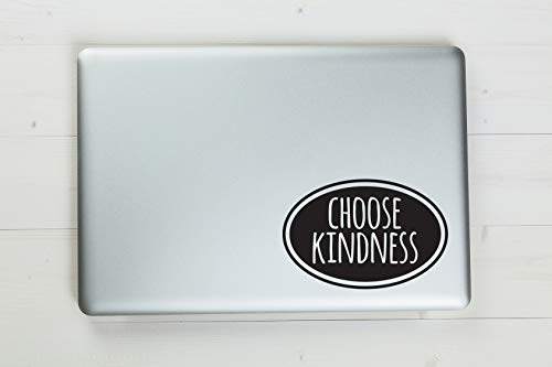 Choose Kindness Vinyl Sticker Decal 5"X3.3" (Black) #TOP1