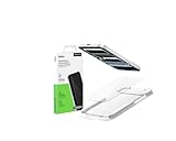 Belkin iPhone17 Pro対応 TemperedGlass 保護フィルム 強化ガラス 日本AGC旭硝子製 ガラスフィルム 0.33mm 指紋・飛散防止 抗菌加工 改良取り付けガイド付き OVA220fq