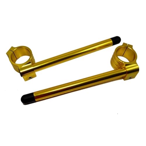 Barra manillar de aluminio CNC universal premium para motos con horquilla de 46mm