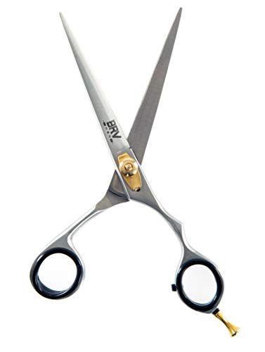 Hair Scissors for Right Hand- Super Sharp Razor Edge Scissor - Hair Cutting Scissors - All Stainless Steel - Hair Shears - 6.5 Inches - Professional Barber Haircut Scissors - Fine Adjustment Screw