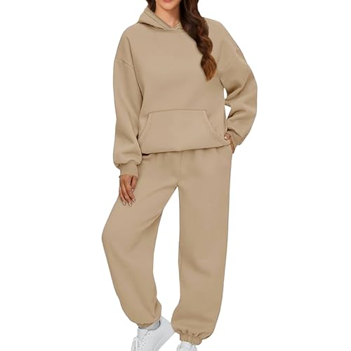 Angxiwan Jogginganzug Damen Baumwolle schwarz Jogginganzug Trainingsanzug Sportanzug 2 Teilig Hosenanzug Sportlich Hoodie und Hose Langarm Hausanzug Loungewear Sweatshirt Damen grau Angxiwan Jogginganzug Damen Baumwolle schwarz Jogginganzug Trainingsanzug Sportanzug 2 Teilig Hosenanzug Sportlich Hoodie und Hose Langarm Hausanzug Loungewear Sweatshirt Damen grau