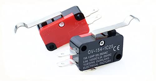 Micro interrupteur fin de course V-154-1C25 capteur de position SPDT ouvert fermé 15A