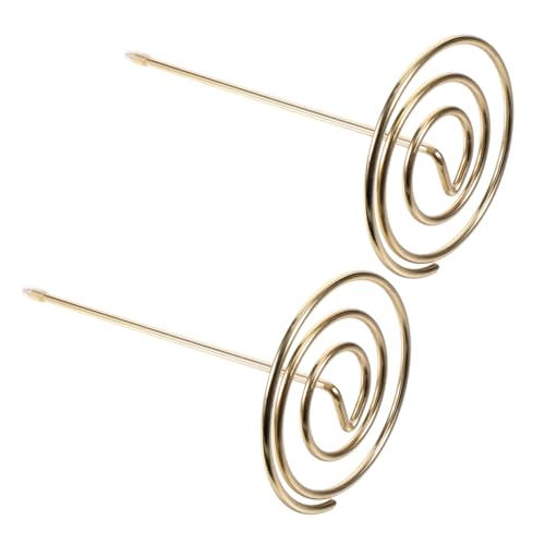 TOYANDONA 2 Stk Restaurant-quittungsspitze Quittung Spike-stick Kontrollregister Zettelspießer Sicherer Memohalter Beleghalterspitze Papierspitzenhalter Büro Speisekarte Rechnung