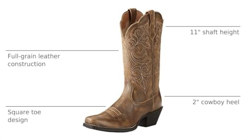 Image of Ariat Women's Round Up Square Toe Western Boot