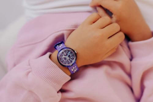 Flik Flak Girl Kids Watch Biosourced Quartz Waterproof Stargazing4