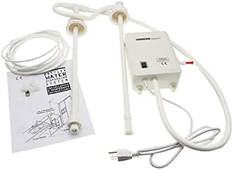 TDRRICH Bottled Water Pump System Double-Tube, Pressure Value 60Psi, Flow 2L, Drinking Water Dispensing Electric Pump for 5 Gallon Suitable for Coffee, Ice Machines, Refrigerators and Other Places