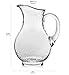 Libbey Yucatan Glass Pitcher, 86.9-ounce