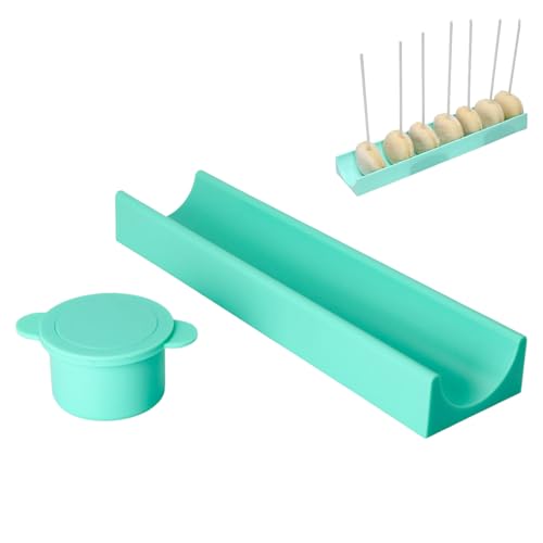 WJnflQN Molde Cake Pop - Molde apto para alimentos - Herramientas para hornear prensas de pasteles - Para hornear, cocinas, cumpleaños, cocina, vacaciones, fiestas en casa, postres,