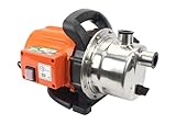 Elektrische Pumpe, 1200 W, 60 l/min, Edelstahlkonstruktion, ideal für den Garten und den Hausgebrauch. Effizienz und Haltbarkeit