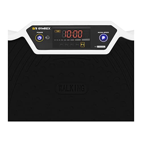 Gymrex GR-MG46 Vibrationsplatte 61 x 32 cm bis 120 kg Fernbedienung – Bild 3