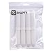 Shappy 4 Pieces Toilet Paper Holder Roller Replacement Plastic Spring Loaded, Paper Holder Insert (White)
